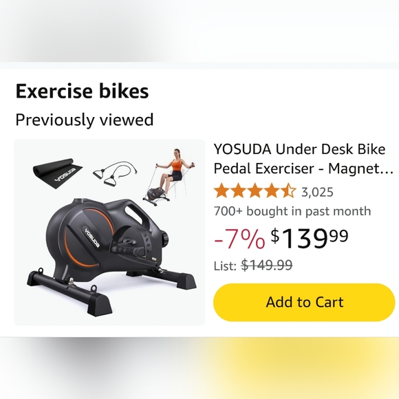 EXERCISE BIKE - Picture 1 of 2